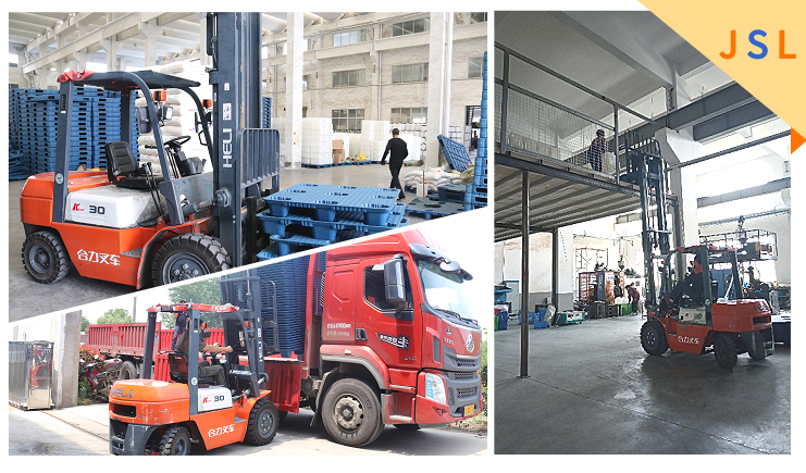 九腳吹塑托盤(pán)配合叉車(chē)使用,這9個(gè)注意點(diǎn)要當(dāng)心